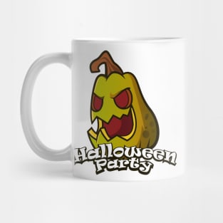 Halloween Party Pumpkin Monster Mug